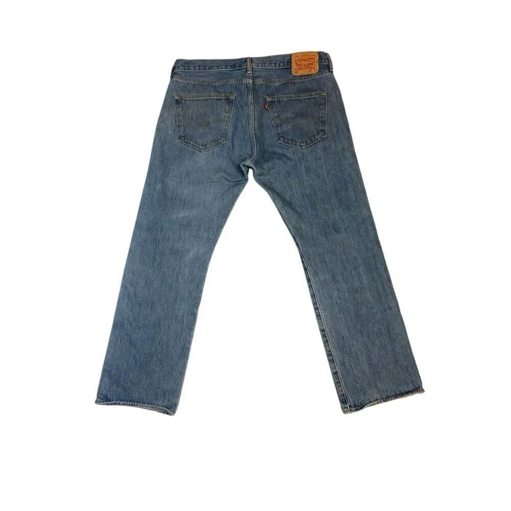 Levi’s 501 Jeans Men 36x30 Classic Button Fly Blue